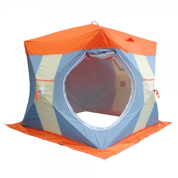 Палатка для зимней рыбалки Митек НЕЛЬМА КУБ 2 ЛЮКС с внутренним тентом