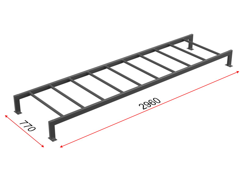 Рама для боксерских мешков с рукоходом (05.207)