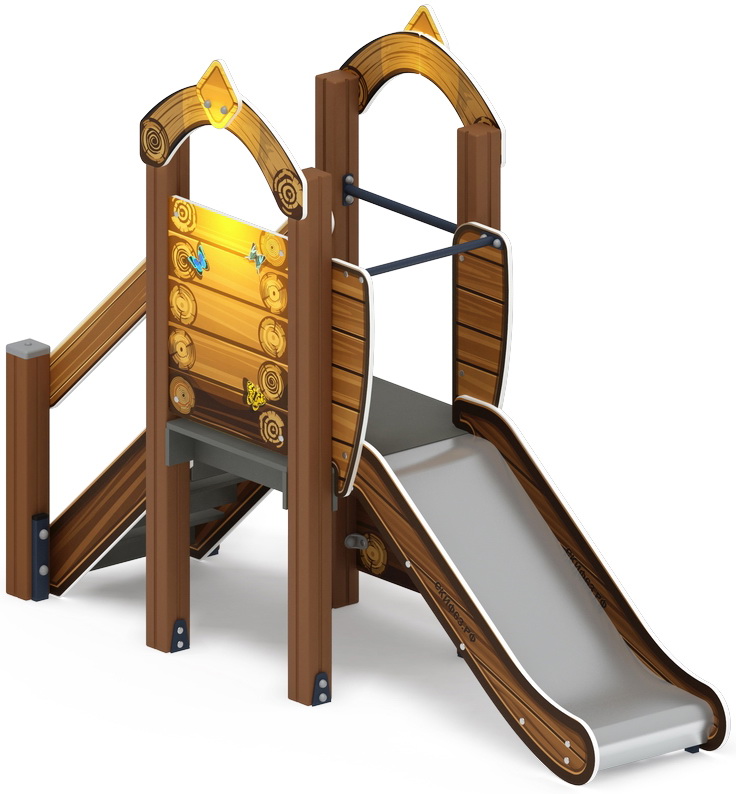 МАЛЫШ горка (Эко) (Н=750) ИО 41.01.01-02