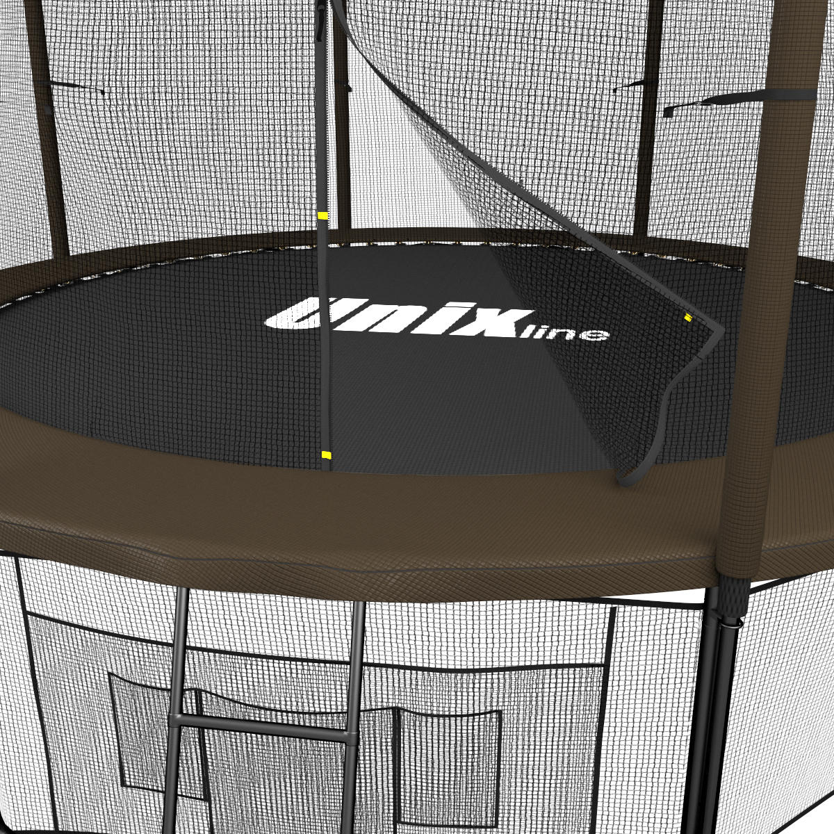 Батут UNIX line 12 ft Black&Brown (inside)