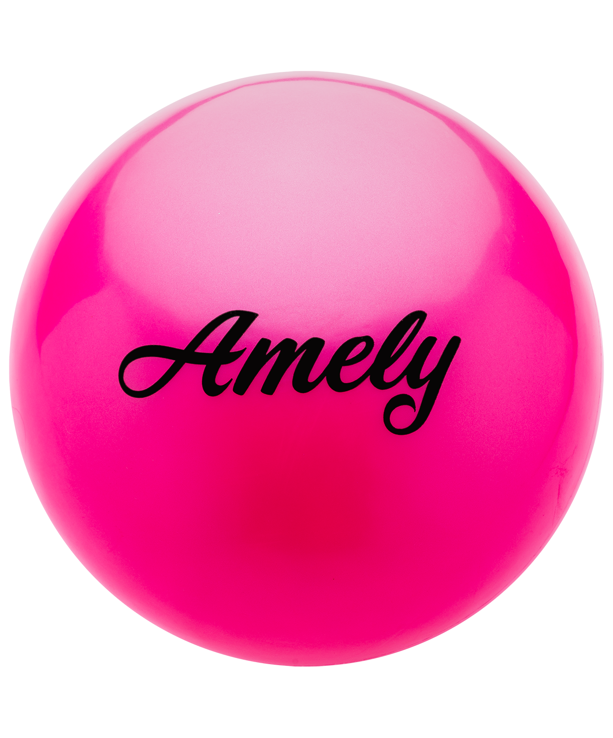 Мяч для художественной гимнастики AGB-101, 15 см, розовый