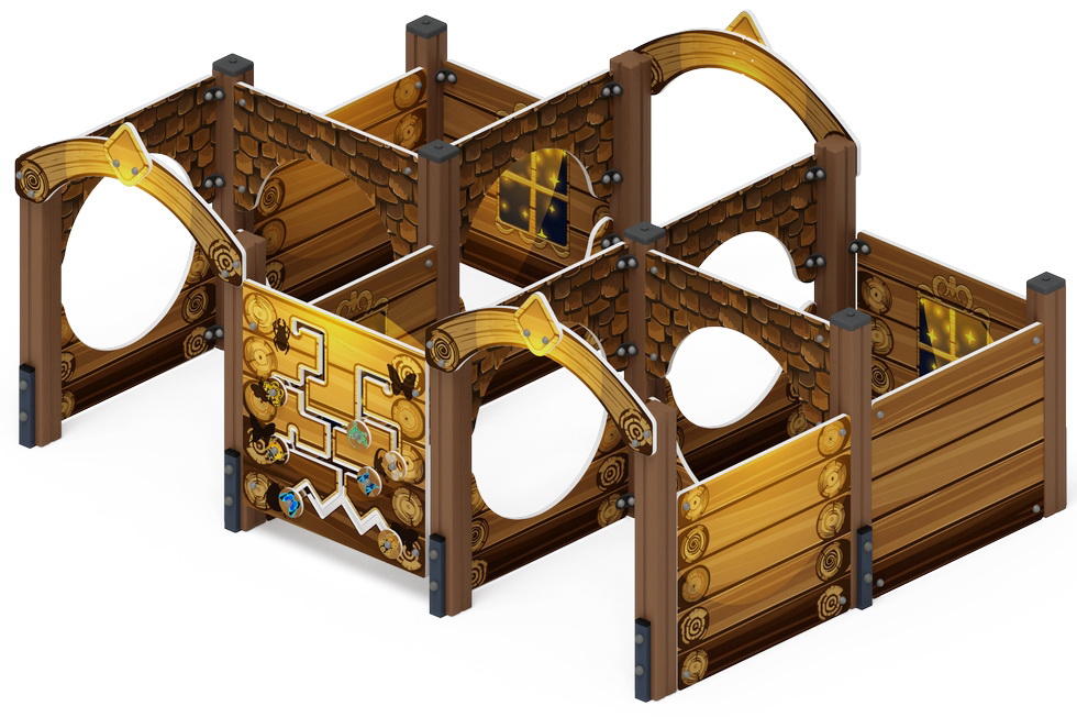 Лабиринт КУБИК 2 (Эко) игровая форма МФ 20.01.02-02