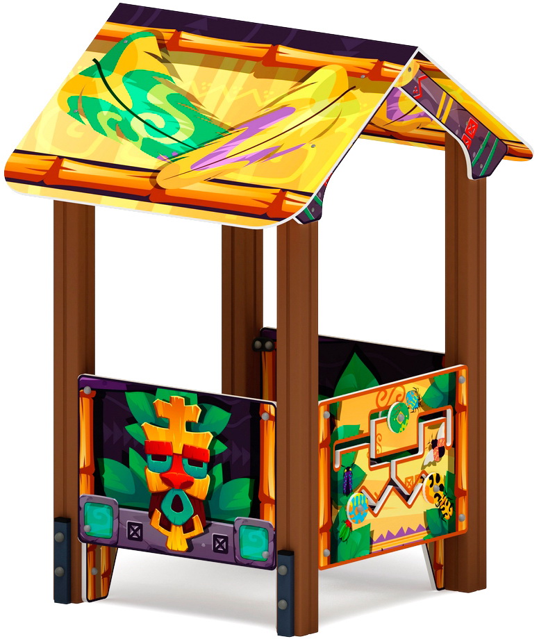 ДОМИК МАЛЫЙ 3 (Майя) для детской площадки МФ 10.01.03-03