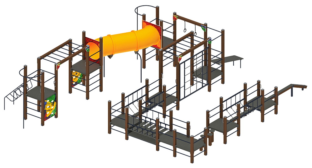 Детская площадка Спортивная серия СК 2.01.23-01.1