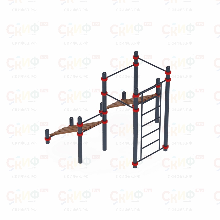 Уличный атлетический комплекс ВОРКАУТ 16 (89)
