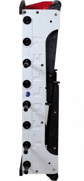 Всепогодный настольный футбол Storm trolley family outdoor telescopic 5 ф (133.5 x 76.5 x 83 см, красно-белый)