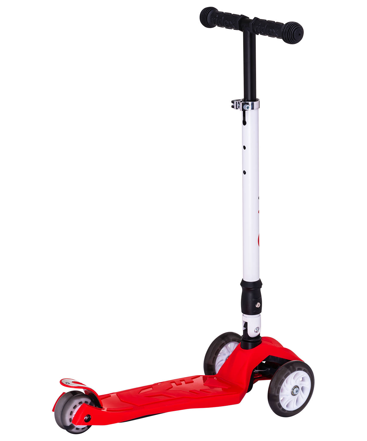 Самокат 3-колесный Smart 3D, 120/80 мм, красный