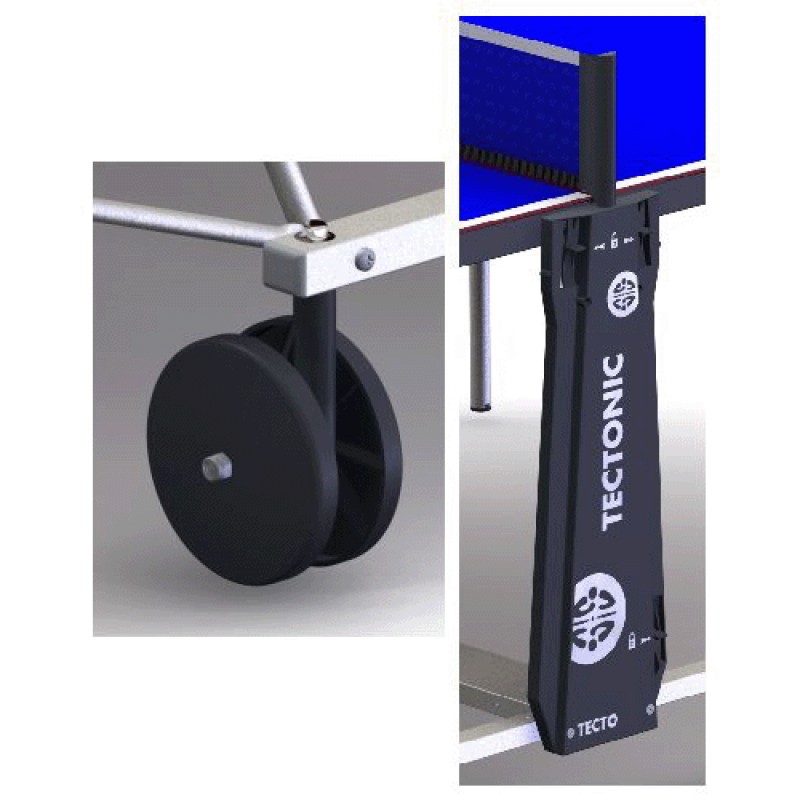 ТЕННИСНЫЙ СТОЛ CORNILLEAU TECTO INDOOR (СИНИЙ)