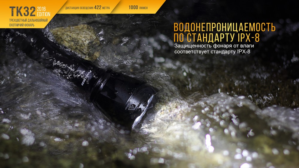 Фонарь Fenix TK32 2016