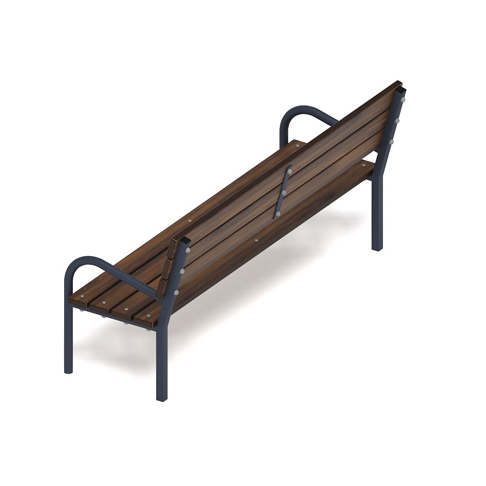 Скамья с поручнем и спинкой (Эко стиль) МФ 42.01.16