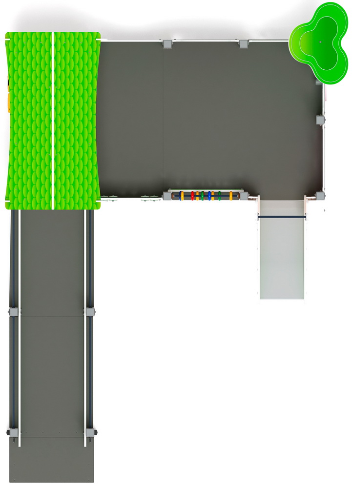 Детский игровой комплекс Забота ЛУКОМОРЬЕ ДОВ 20.25.01