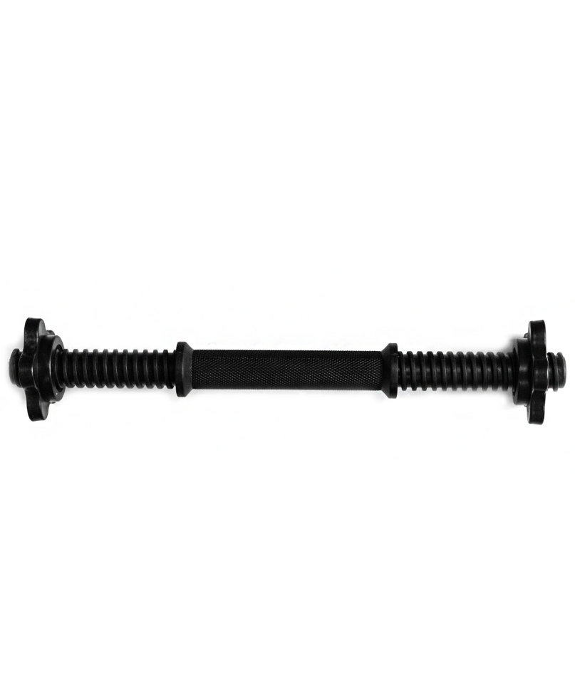 Гриф гантельный STARFIT BB-106 35 см, (d = 25 мм), пластиковый, с пластиковыми замками