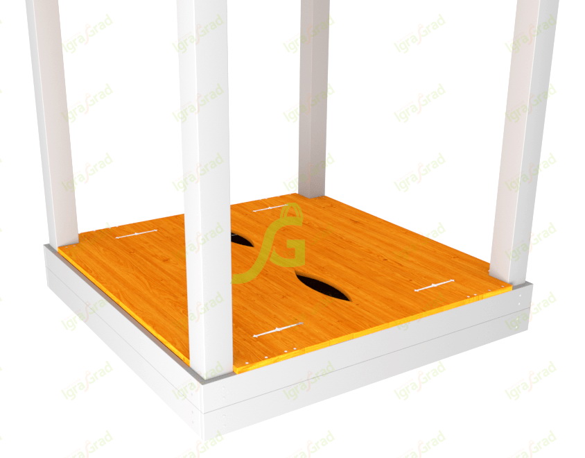 Крышка на песочницу к площадкам IgraGrad Спорт и Панда Фани