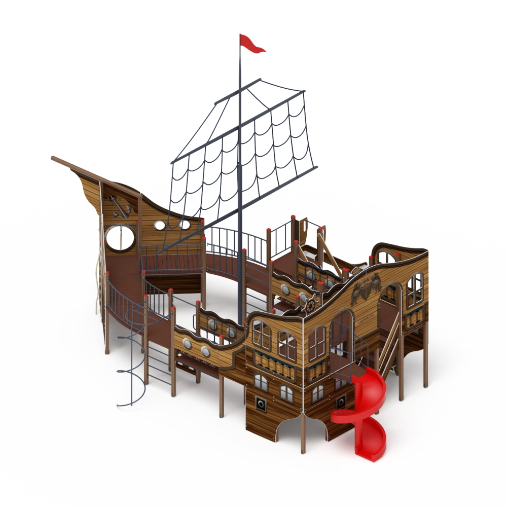 ФРЕГАТ детский игровой комплекс ДИК 2.03.3.04-01 (H=1500, H=2000)