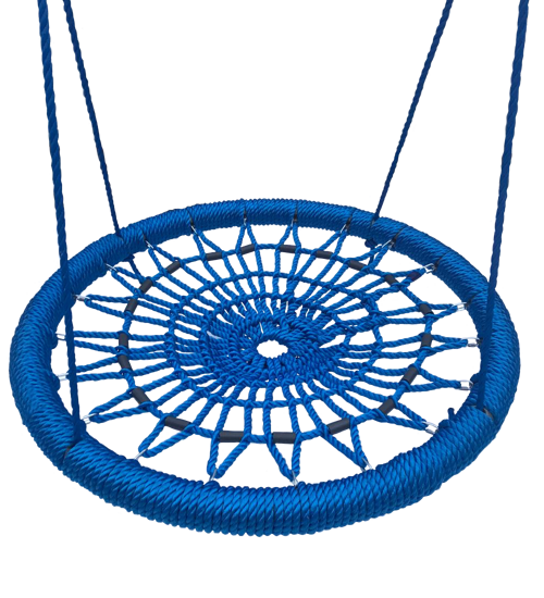 Качели-гнездо ХИТ 120 см общественные на канатах