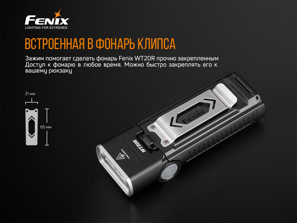 Фонарь Fenix WT20R