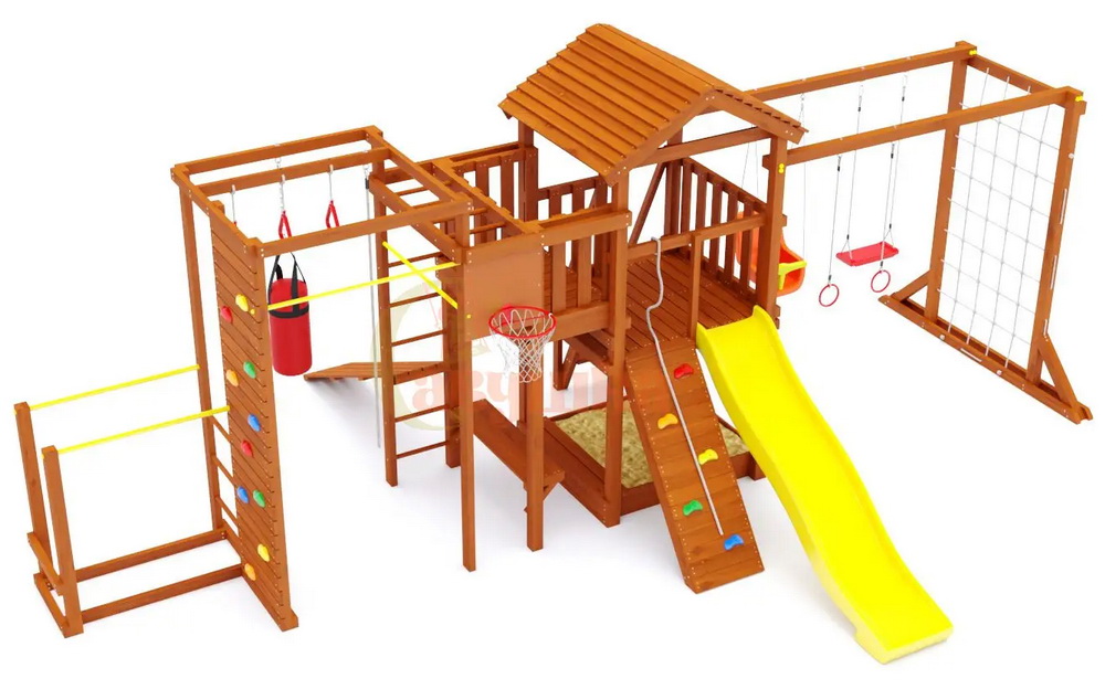 Детская площадка Савушка Мастер 4 Семейная