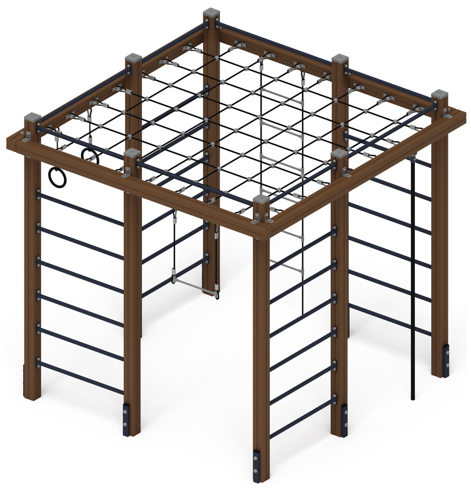 Детская площадка Спортивная серия СК 2.02.01-01 МАУГЛИ