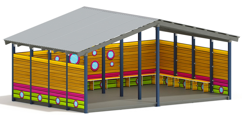Теневой навес (Лукоморье) МФ 70.6.4-15