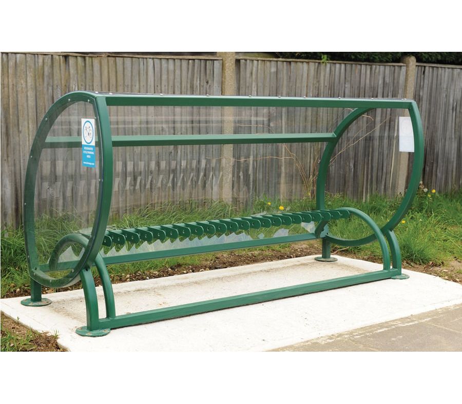 Крытая парковка для самокатов