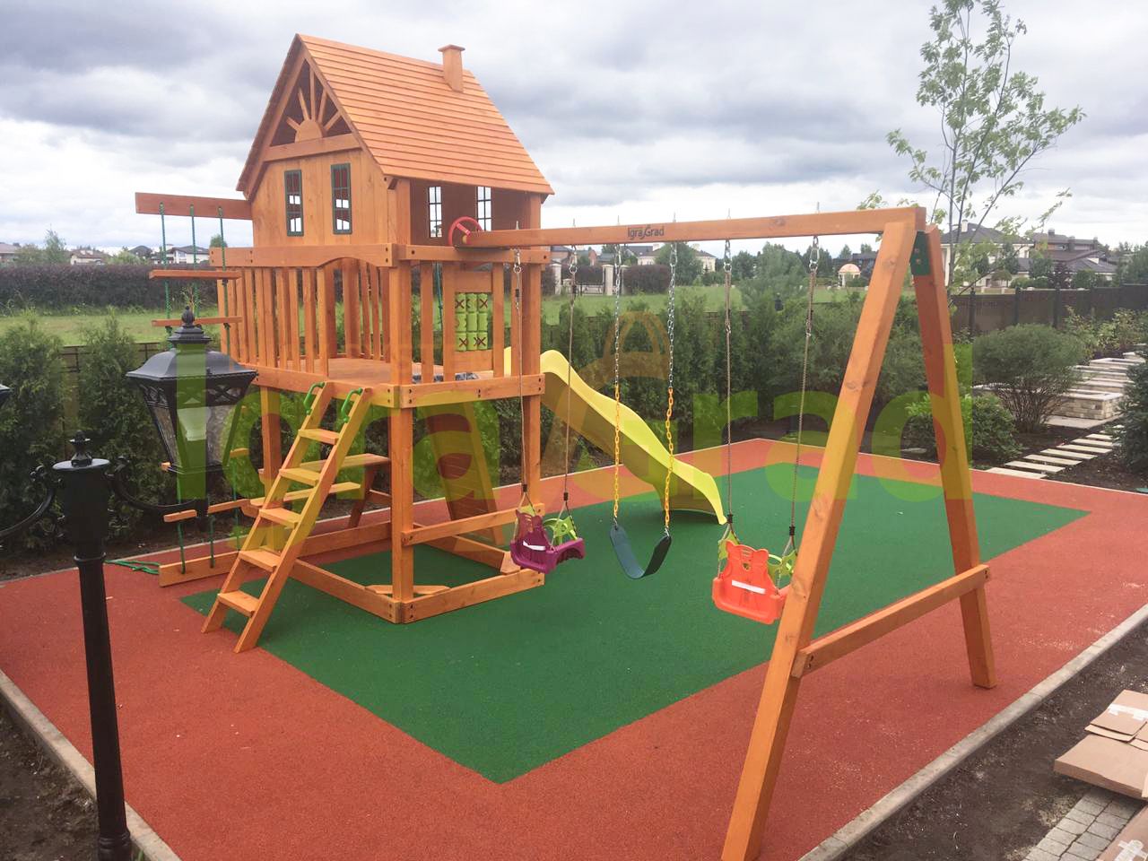 Детская площадка IgraGrad Шато (домик)