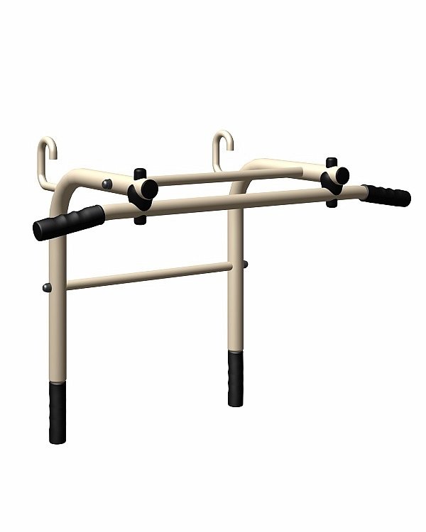 ДСК ВО.92.83.00 Турник+брусья "Карусель" белый антик/золото