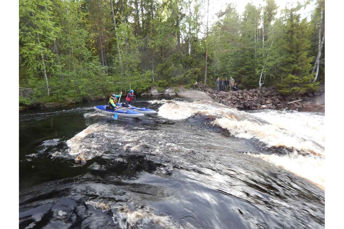 Катамаран двухслойный КАСКАД двухместный