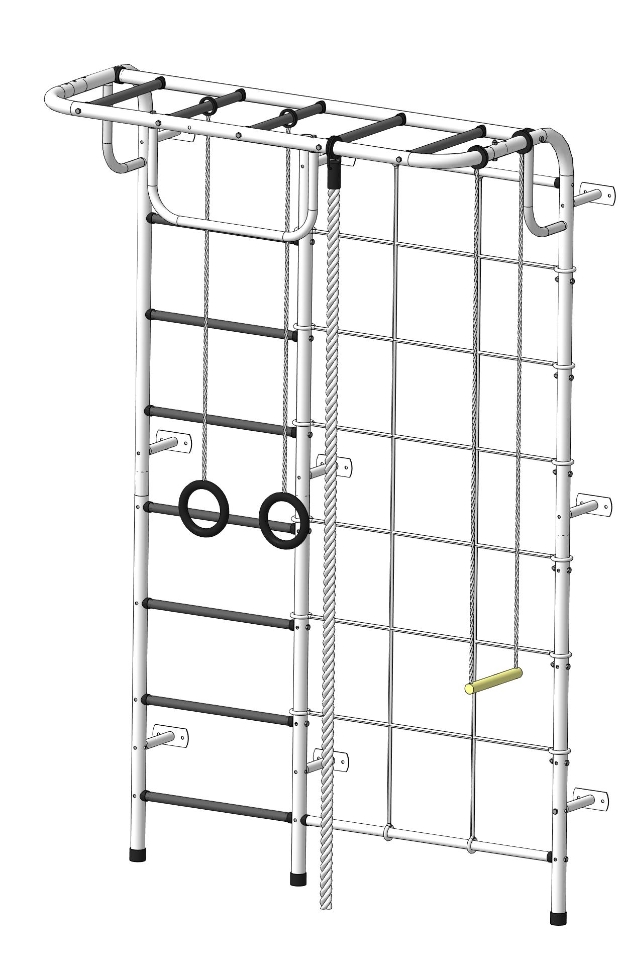 Детский спортивный комплекс Пионер С104 белый