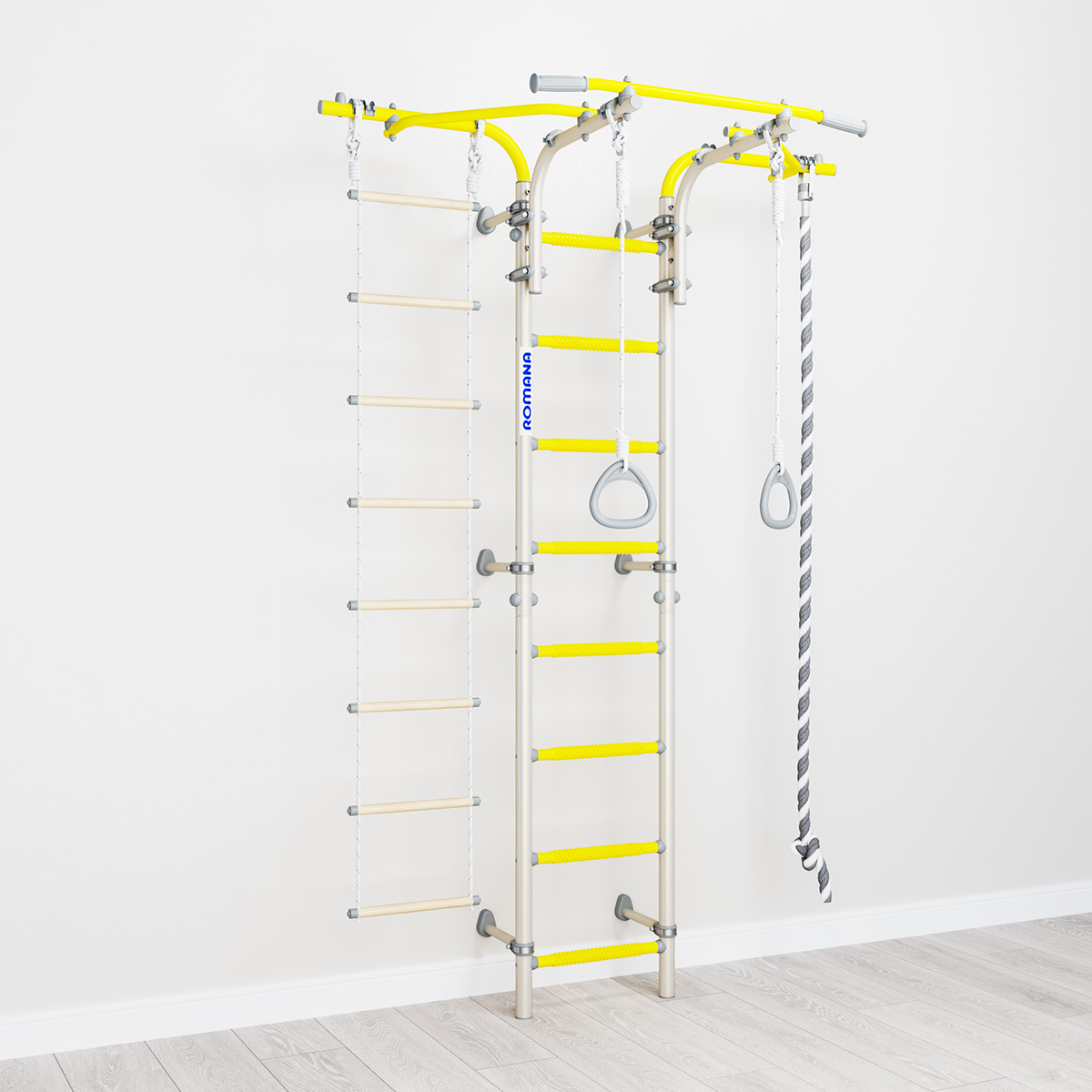 Шведская стенка S6 Karusel Romana (01.21.8.06.410.06.00-14) белый прованс