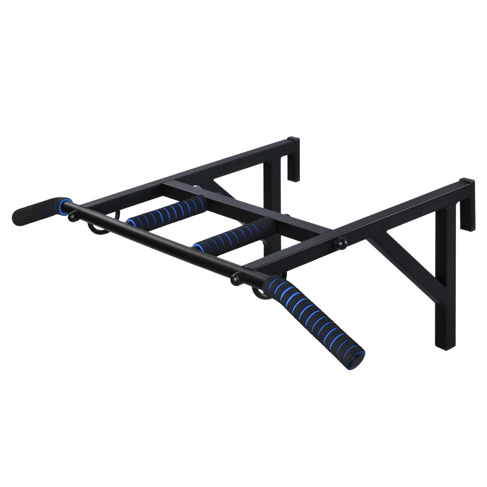 Турник с дополнительными хватами (три хвата), на шведскую стенку