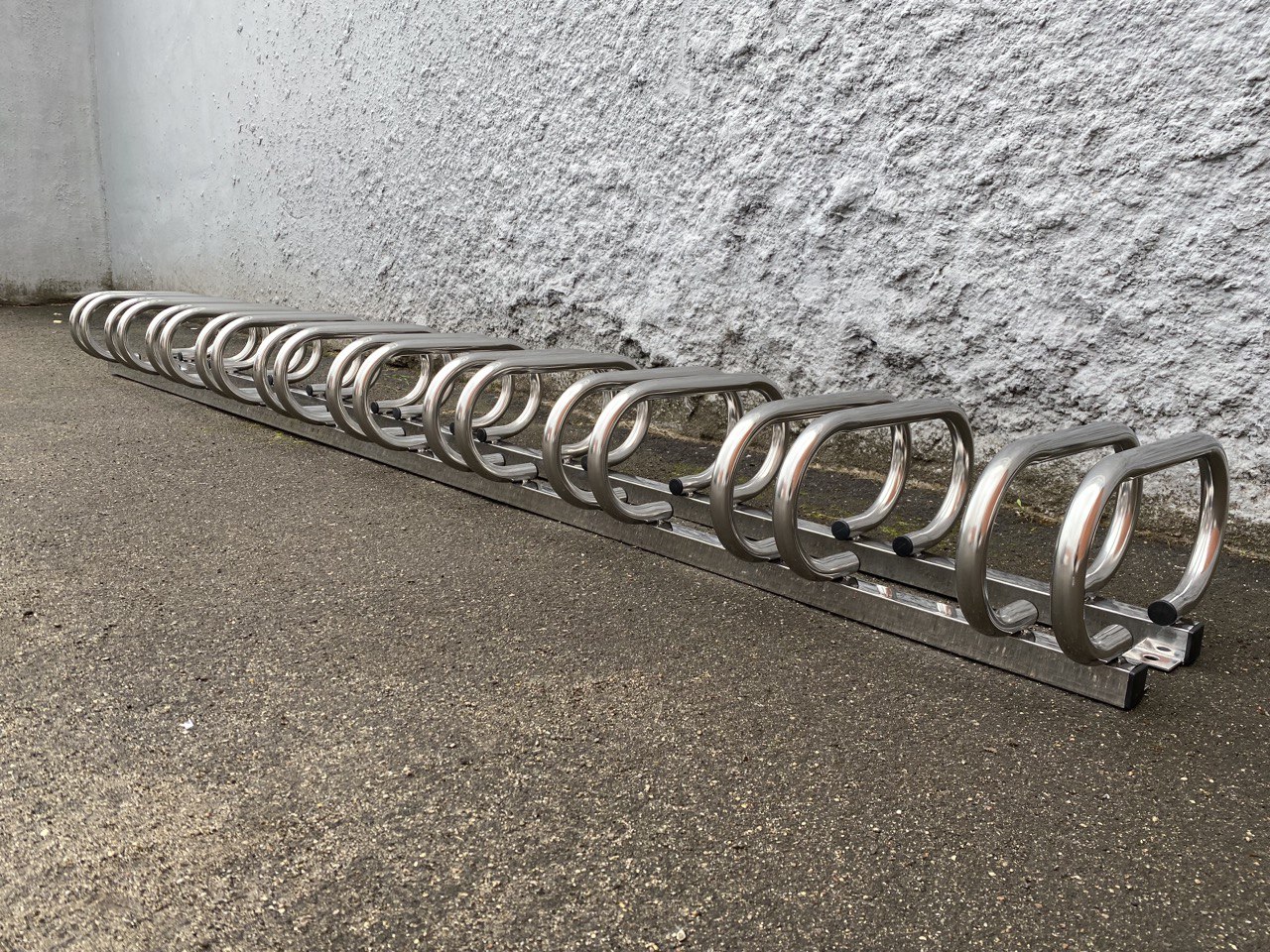 Велопарковка Air Gym ВП 7-1 из нержавеющей стали