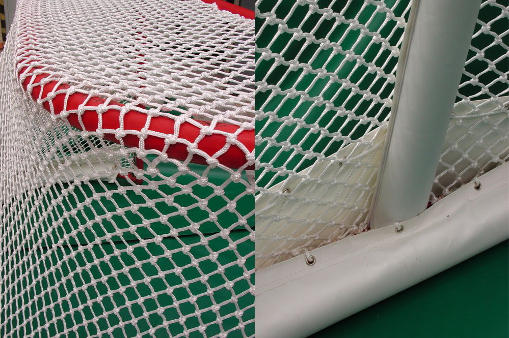 Сетка хоккейная KV.REZAC, нить D=3 (хоккей с шайбой) (17.205)