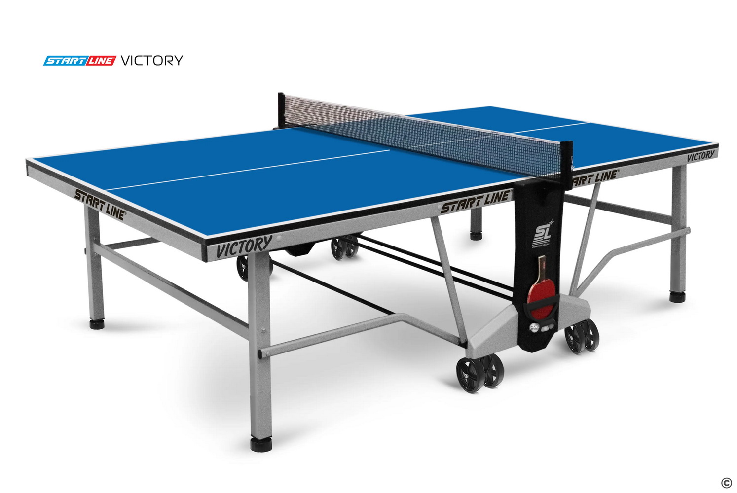Стол теннисный СТАРТ ЛАЙН Victory Синий с сеткой