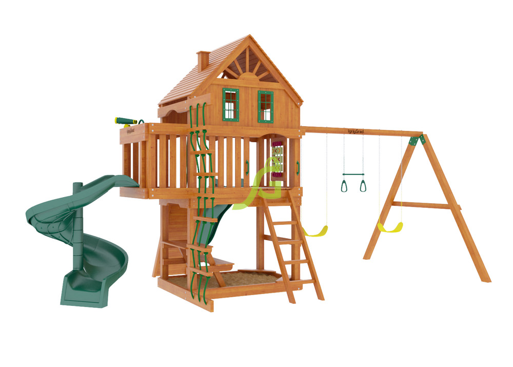 Детская площадка IgraGrad Шато Sun (домик)