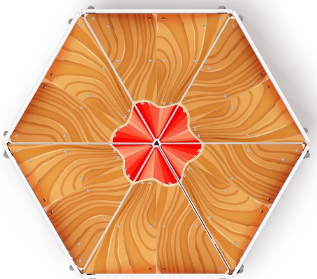 Домик КАРАНДАШ для детской площадки МФ 10.26.01-01