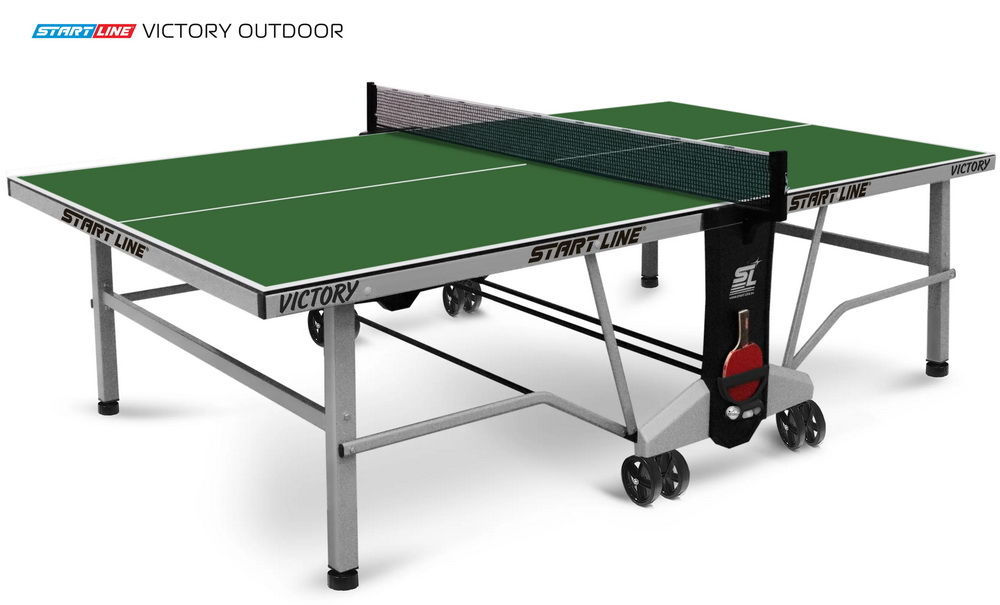 Стол теннисный START LINE Victory 6 Всепогодный Зеленый