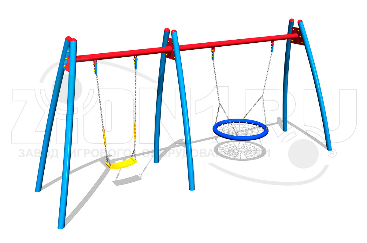 Качели детские ZION Восход 4 (К079) Гнездо и стандарт