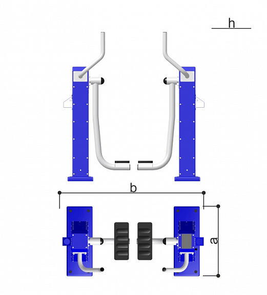 Тренажер уличный ШАГОВЫЙ Romana 207.31.05