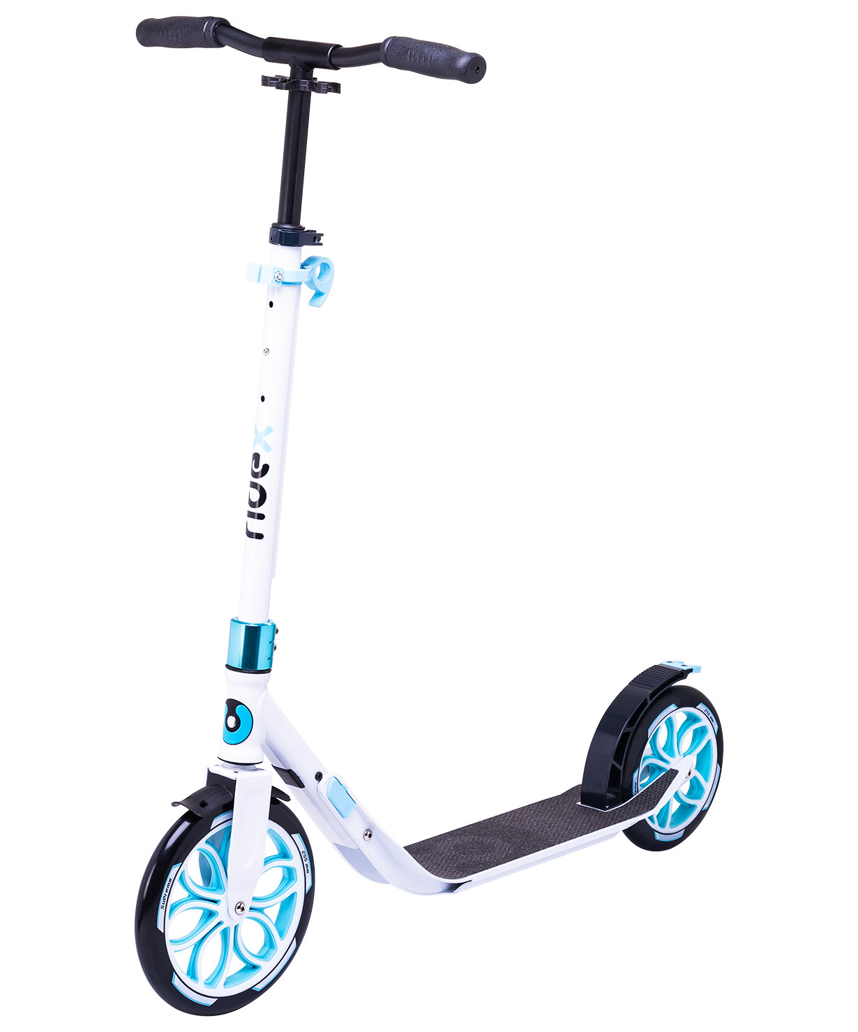 Самокат 2-колесный Supreme 255/215 мм, белый