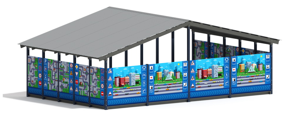 Теневой навес (ДПС) МФ 70.8.5-14