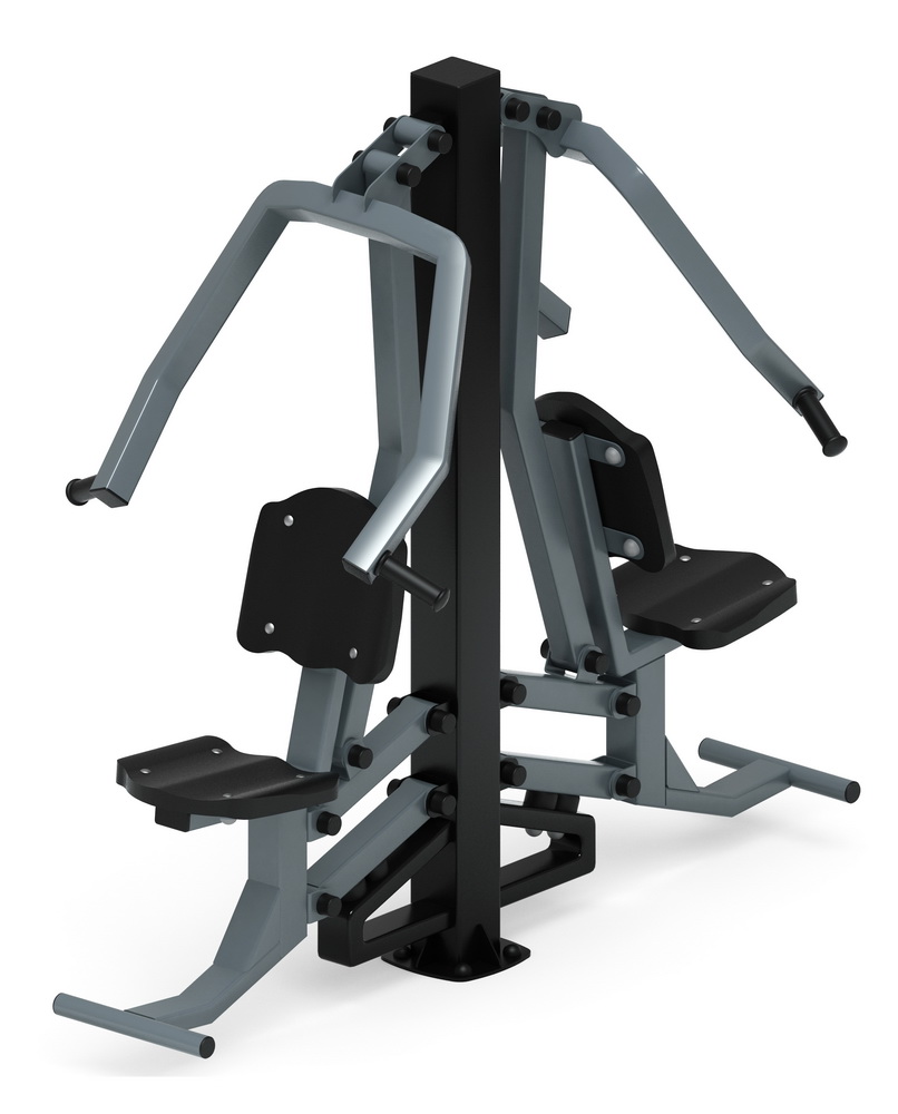 Тренажер уличный ЖИМ ОТ ГРУДИ ДВОЙНОЙ СТ 030-11