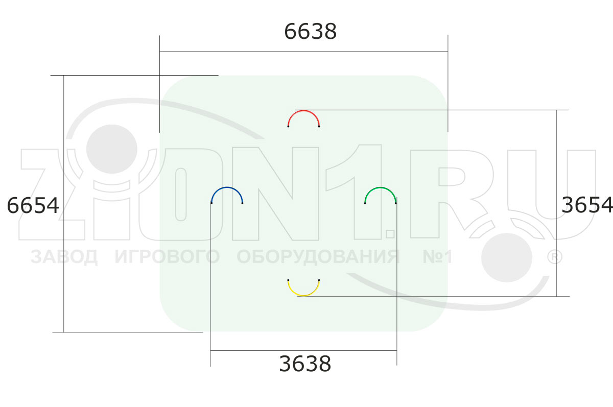 Комплект лазов ZION Месяц-1 (ЭЛ041)