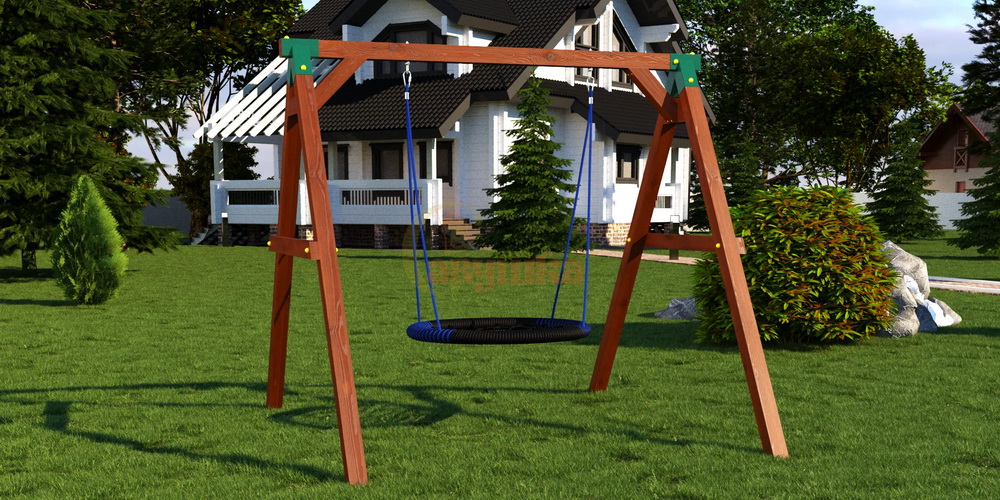 Качели Сава МАХАГОН с качелями Гнездо