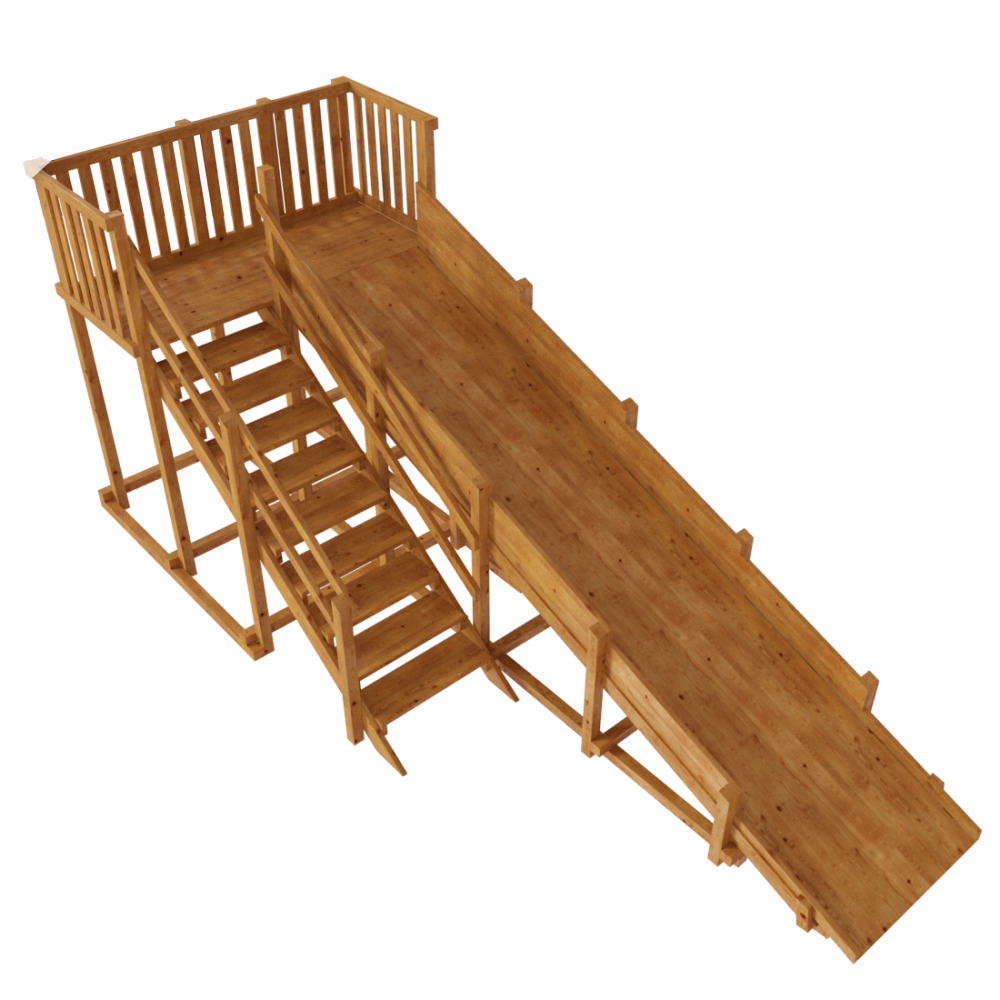 Детская зимняя горка НОРИЛЬСК Самсон