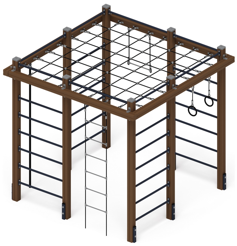 Детская площадка Спортивная серия СК 2.02.01-01 МАУГЛИ