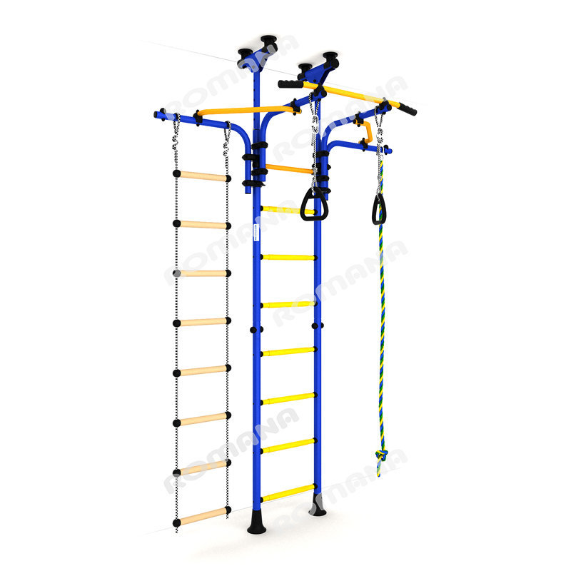 Детский спортивный комплекс ДСКМ "Карусель R5" (ДСКМ-2-8.06.Т1.410.03-14) сине/жёлтый