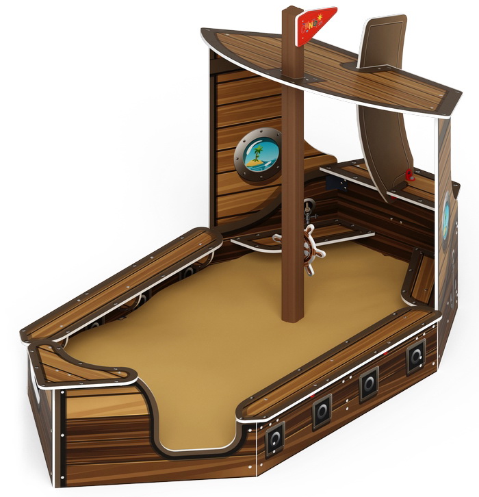 КАТЕРОК песочница (Коричневый) ИО 5.03.02-03