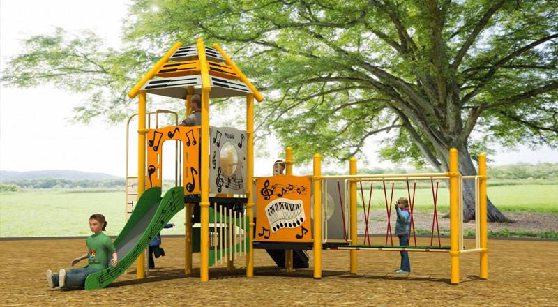 Детская игровая площадка Air-Gym Play Нота WD-YY103, Музыкальная серия