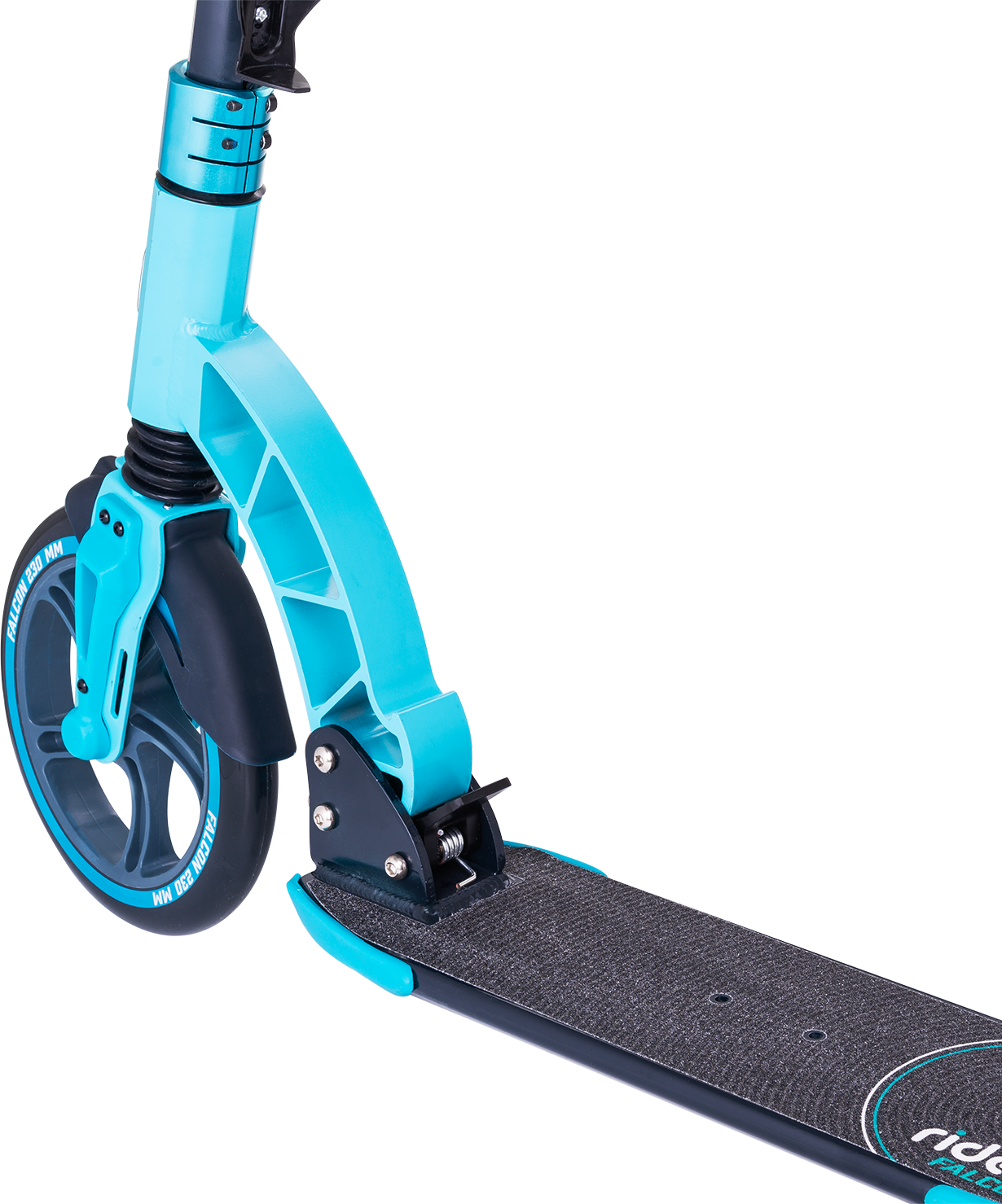 Самокат 2-колесный Falcon 230/200 мм, синий