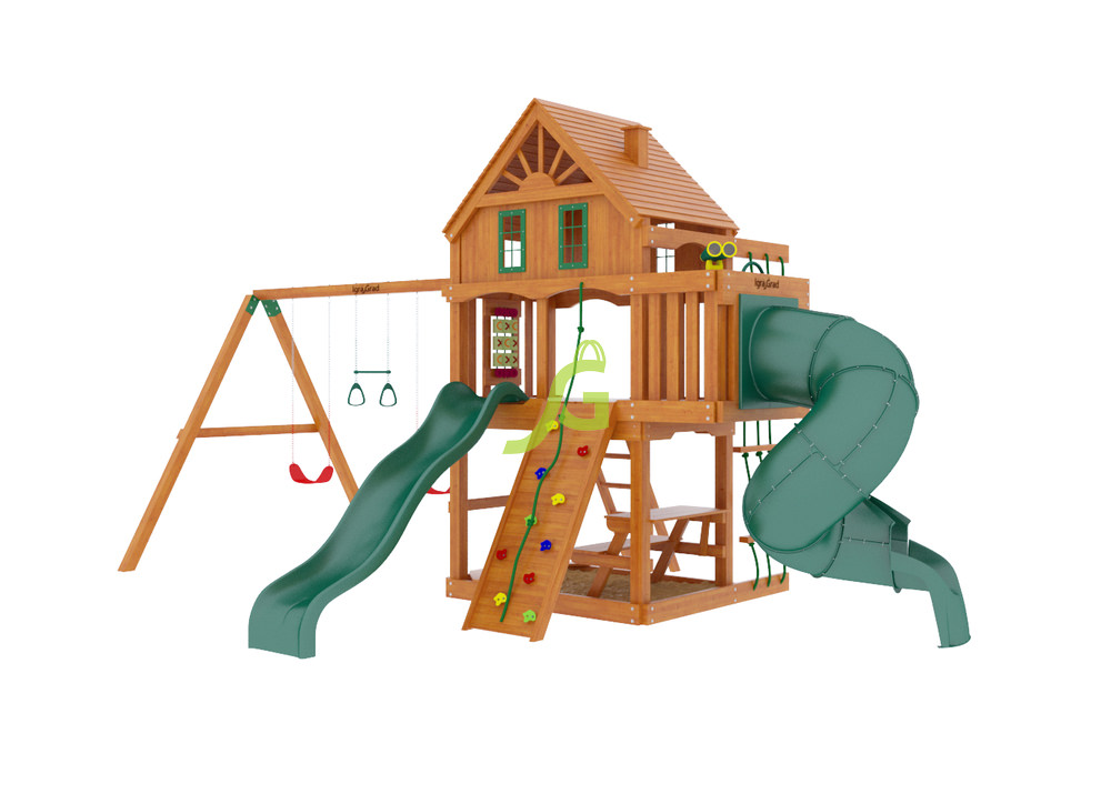 Детская площадка IgraGrad Шато с трубой (домик)
